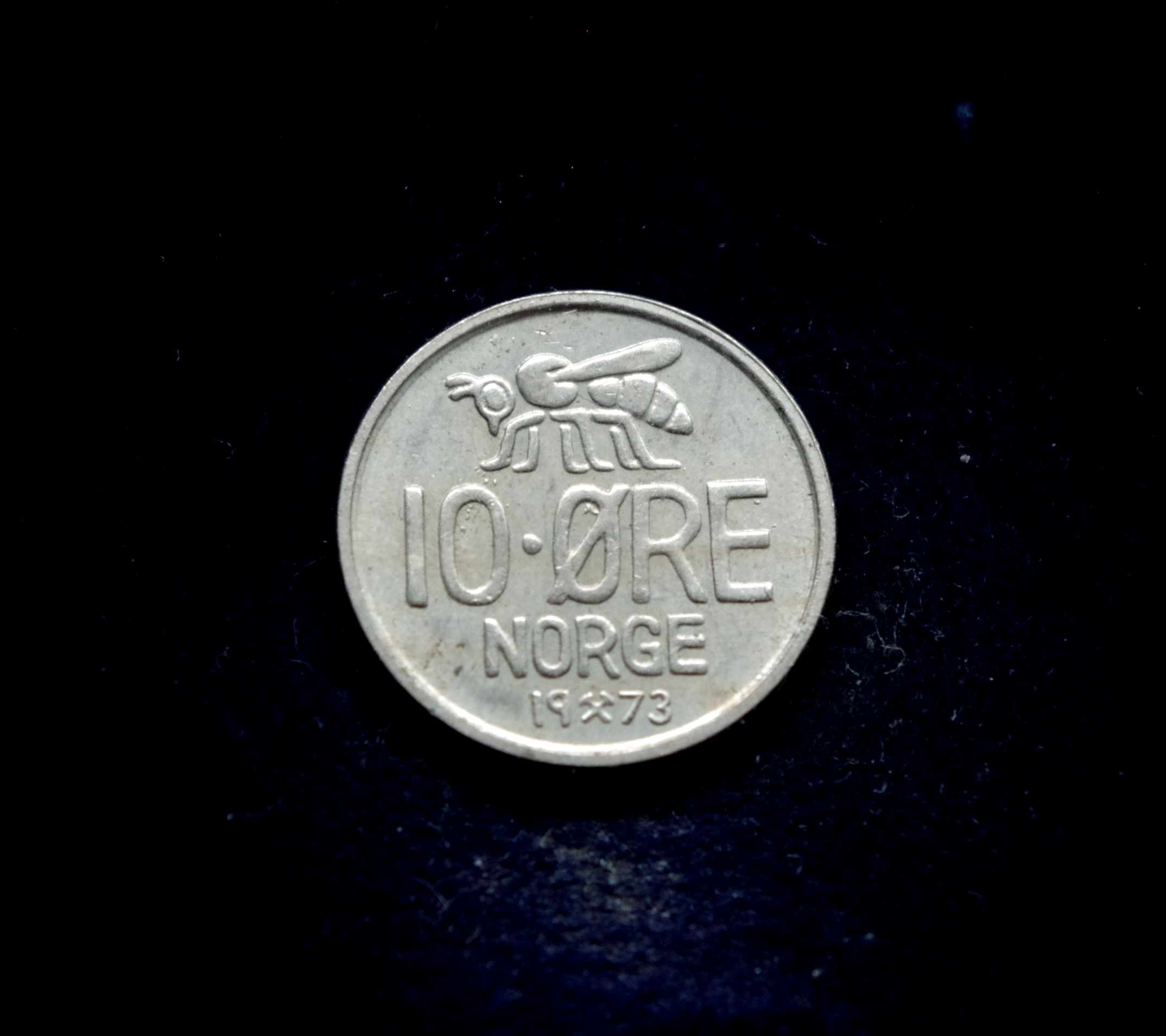 moneta, 10 erių, Norvegija, bitė