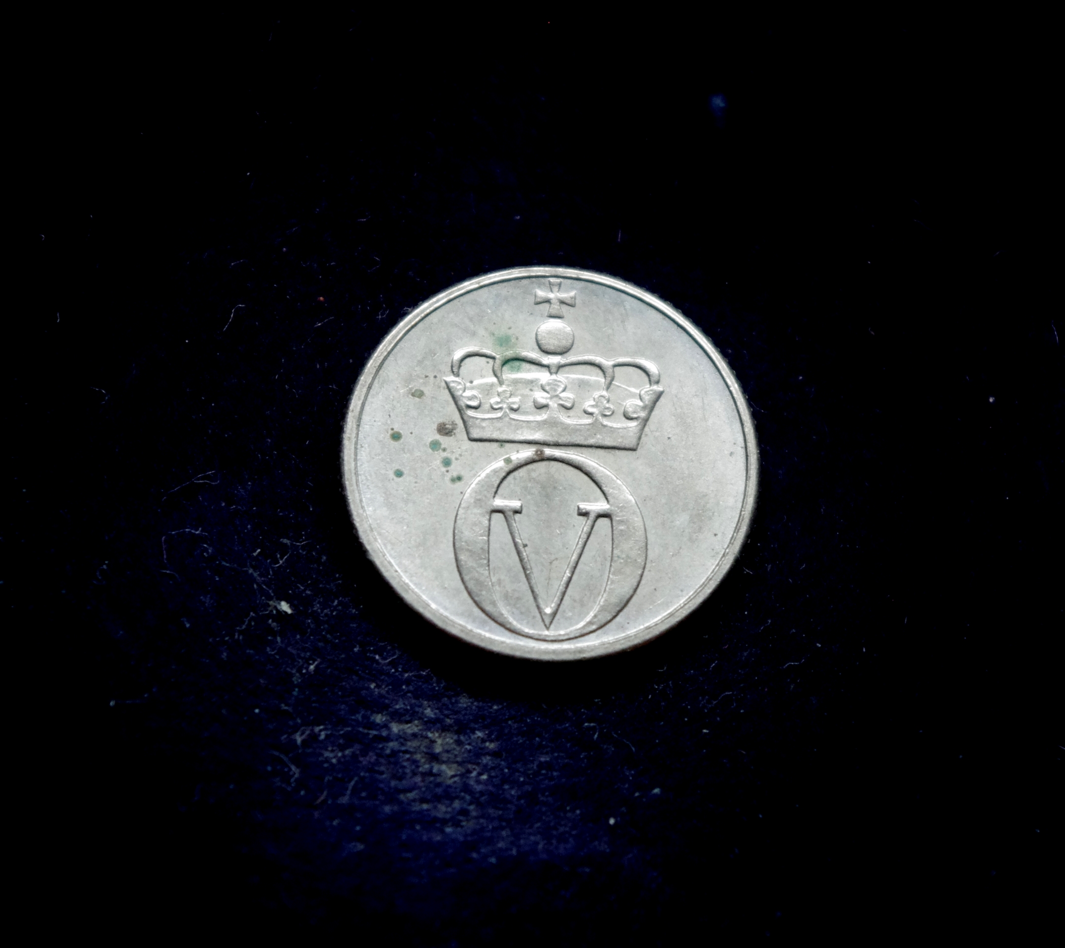 IMGP7155 moneta, 10 erių, Norvegija, bitė