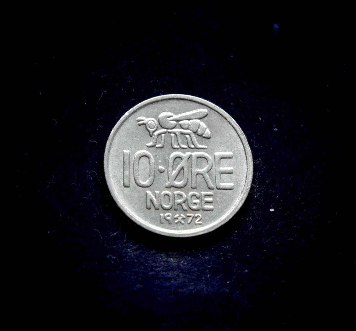 moneta, 10 erių, Norvegija, bitė