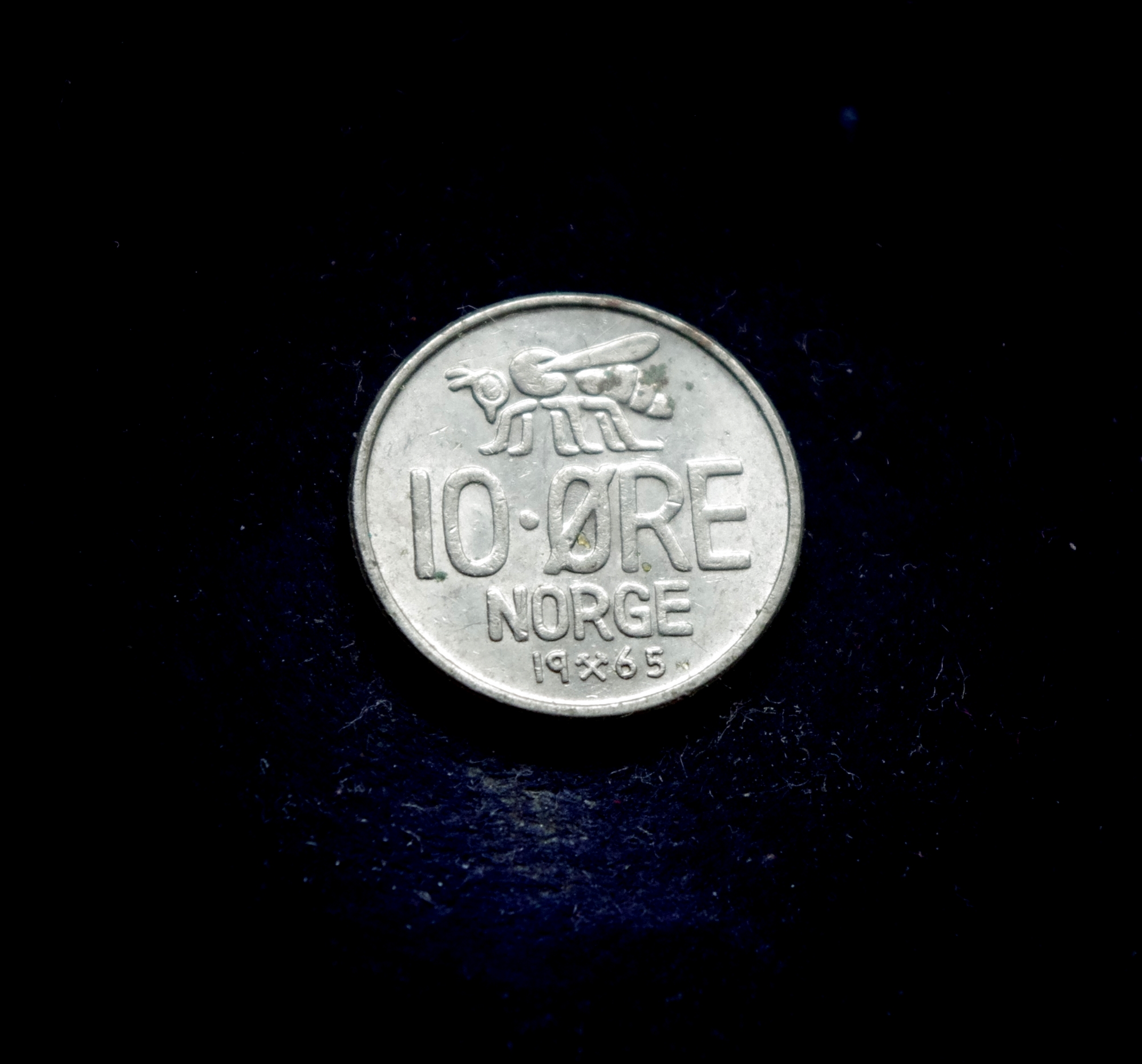 moneta, 10 erių, Norvegija, bitė