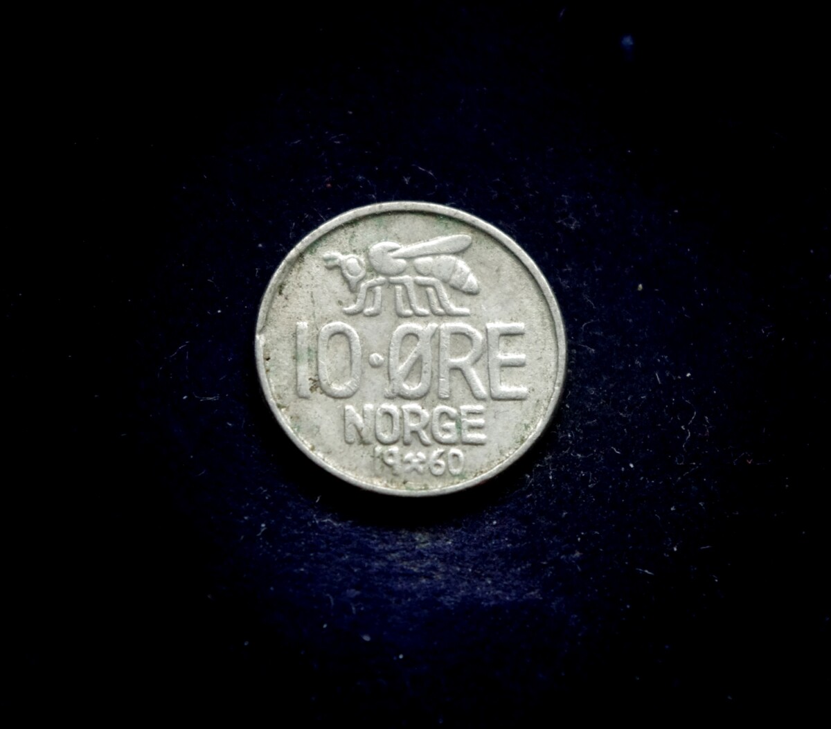 moneta, 10 erių, Norvegija, bitė