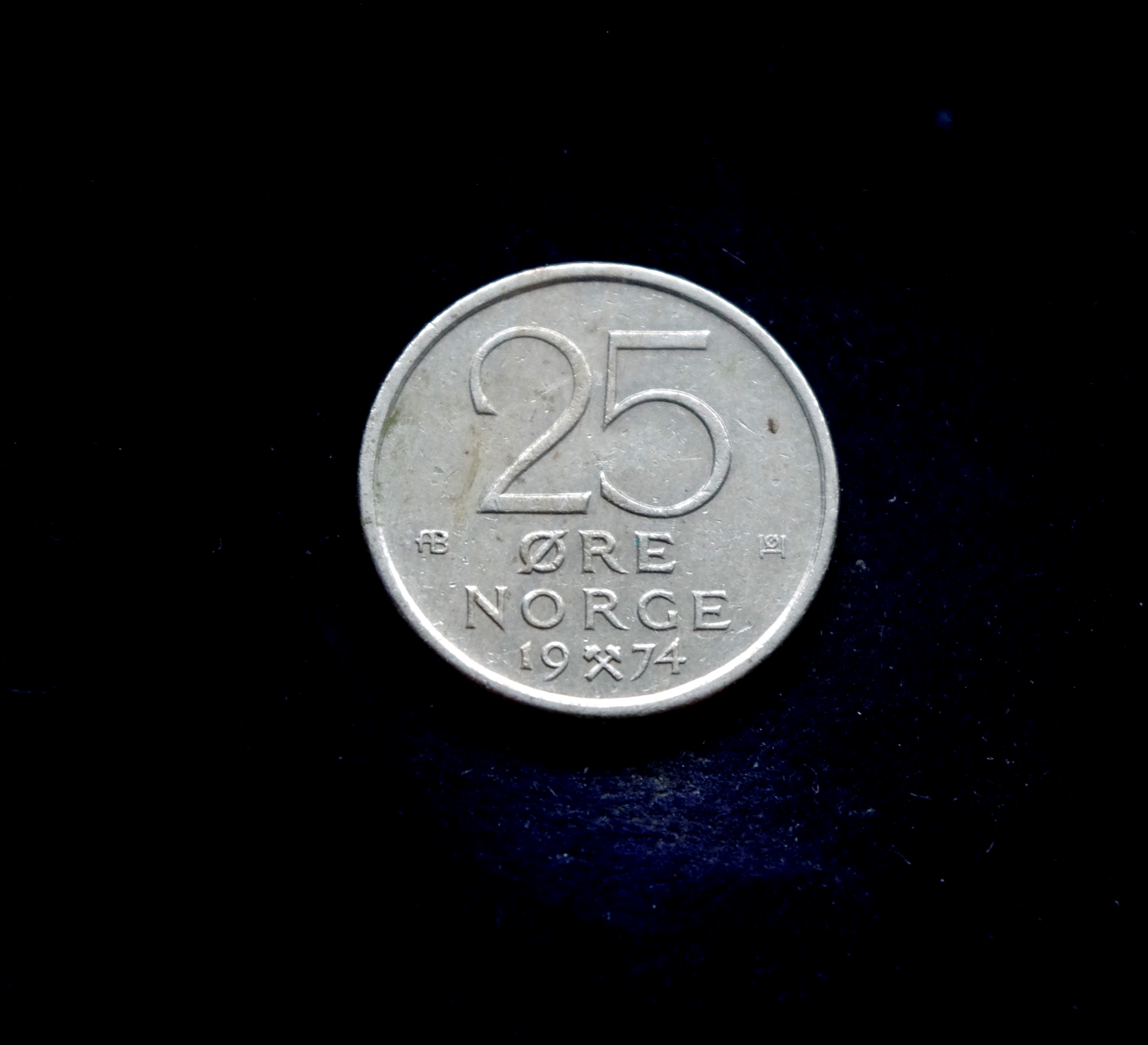 moneta, 25 erės, Norvegija