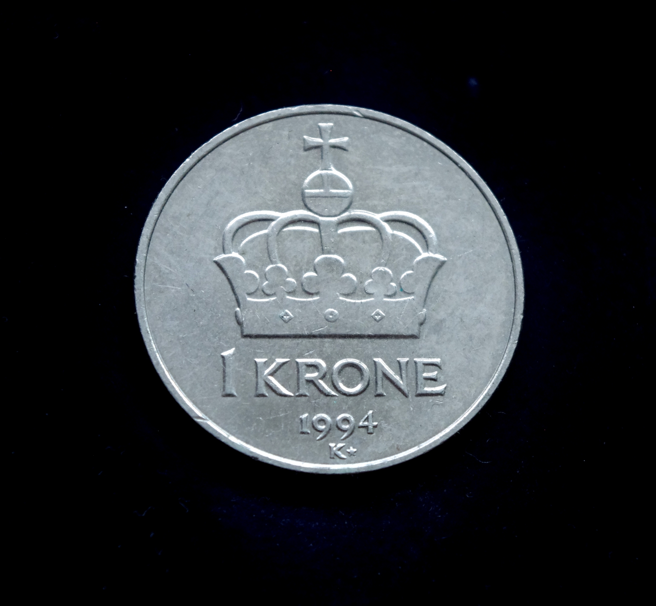 moneta, 1 krona, Norvegija
