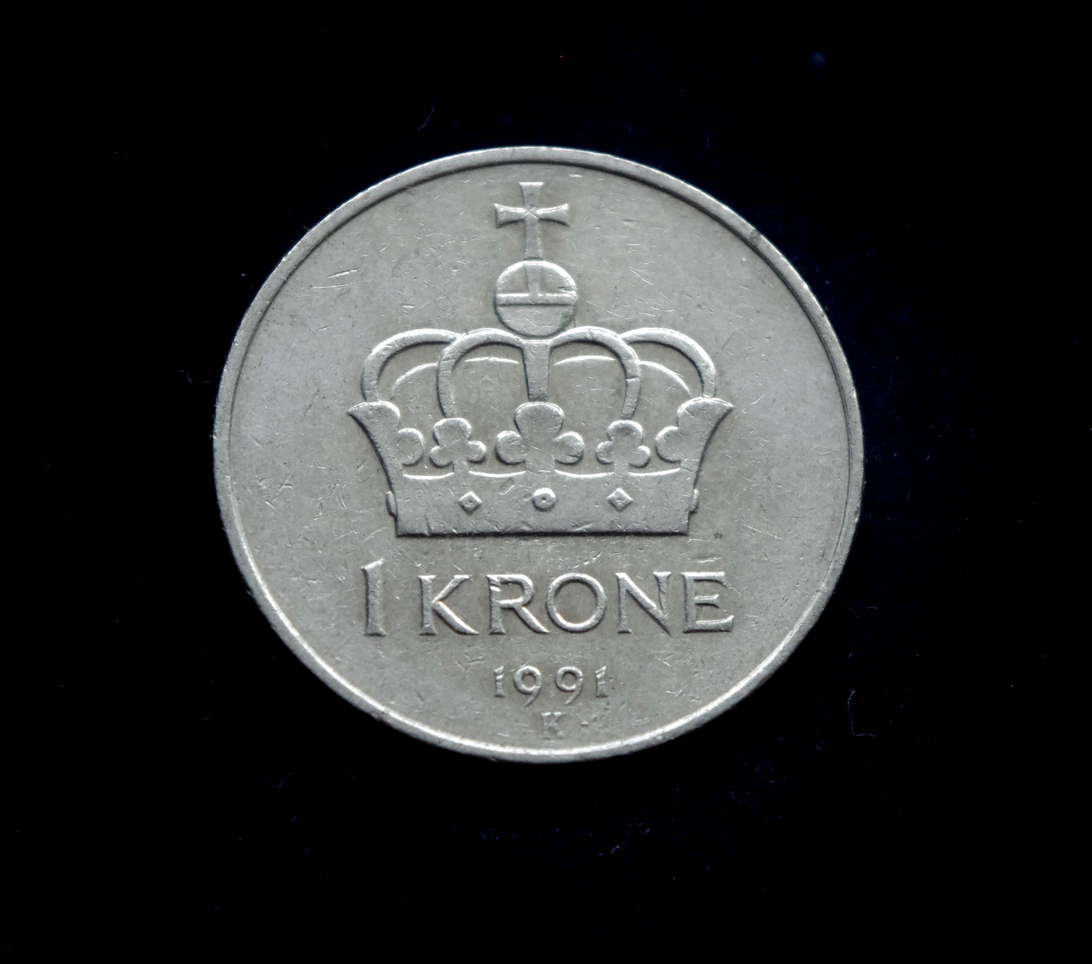 moneta, 1 krona, Norvegija