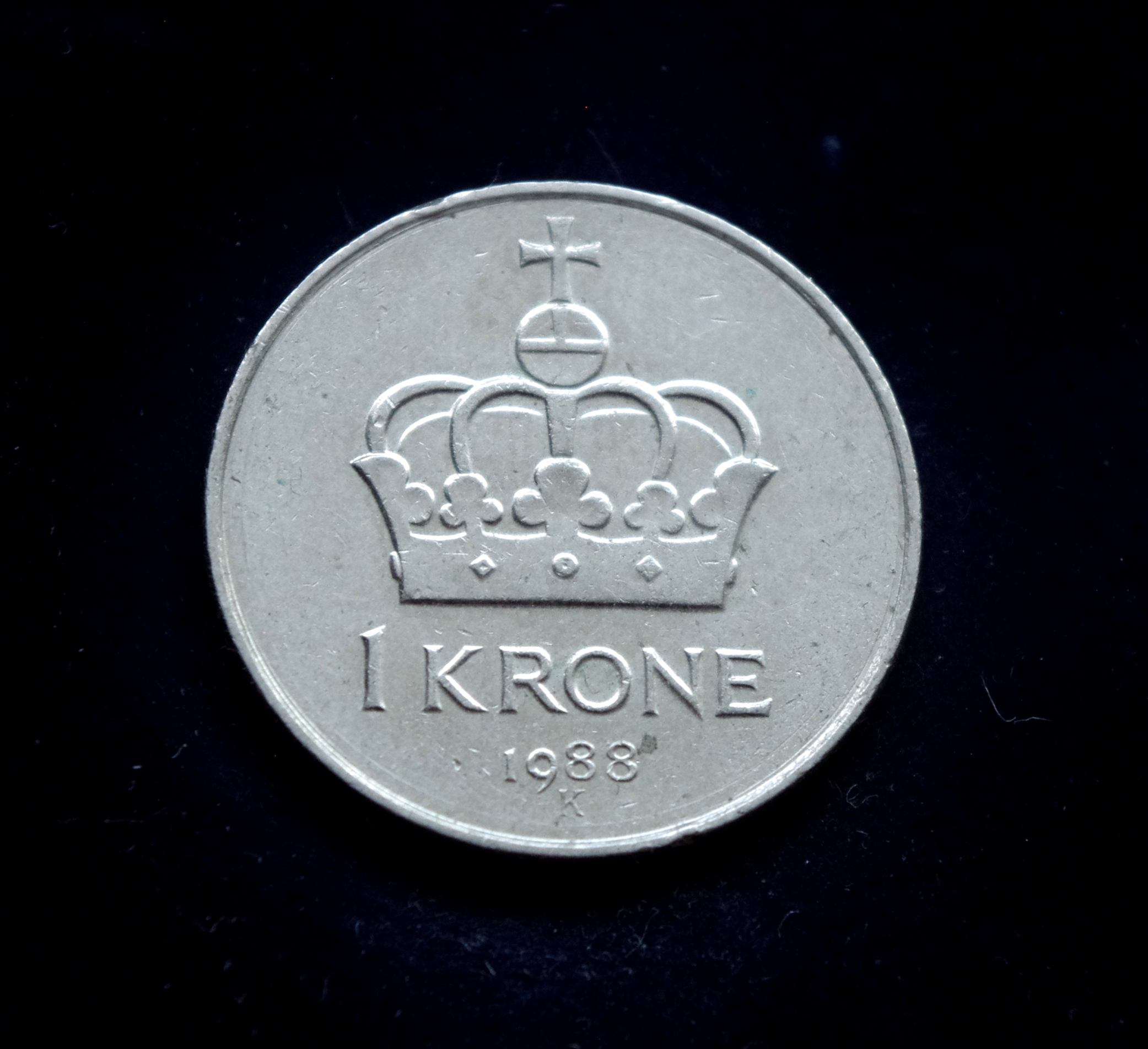 moneta, 1 krona, Norvegija
