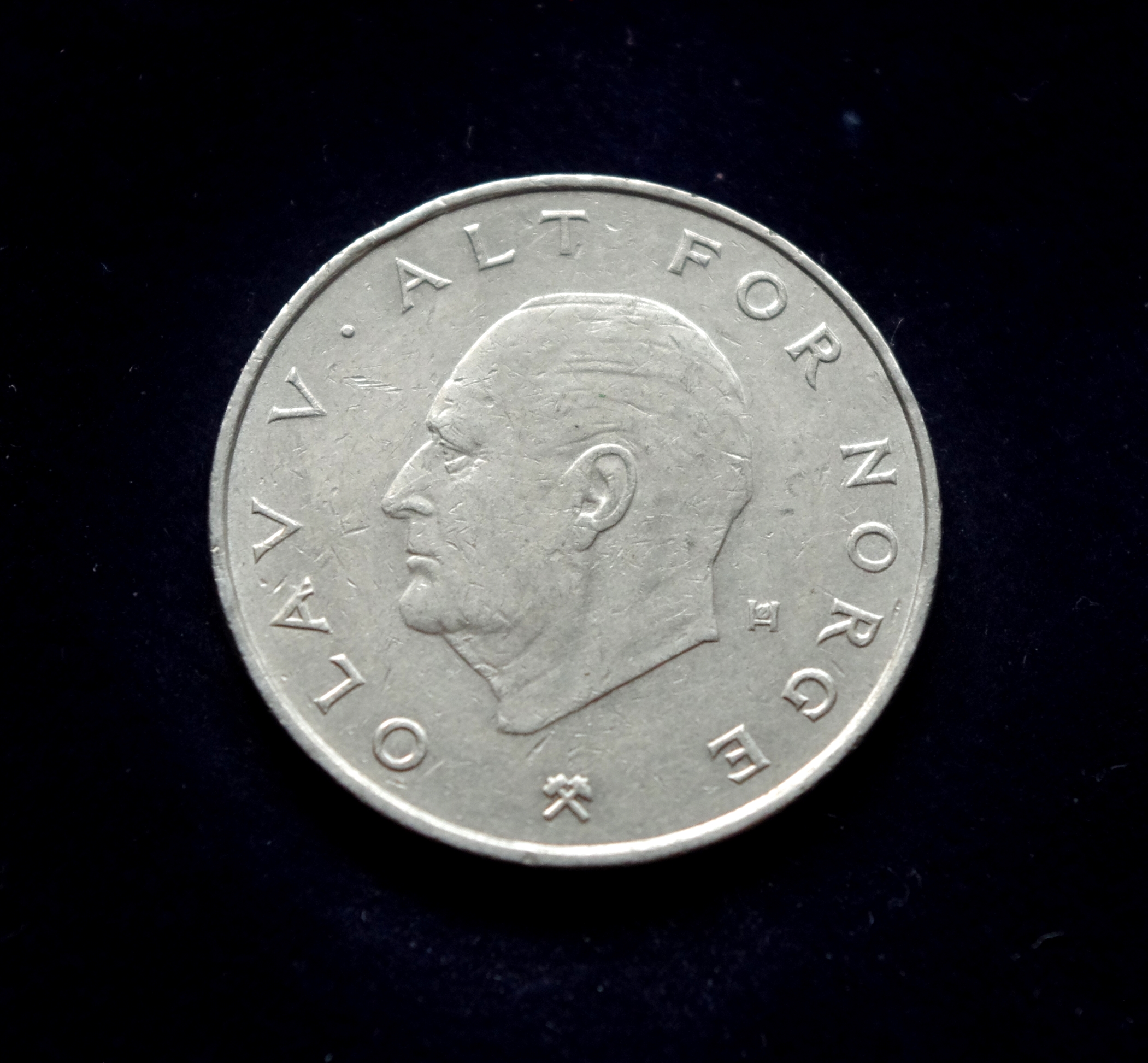 moneta, 1 krona, Norvegija