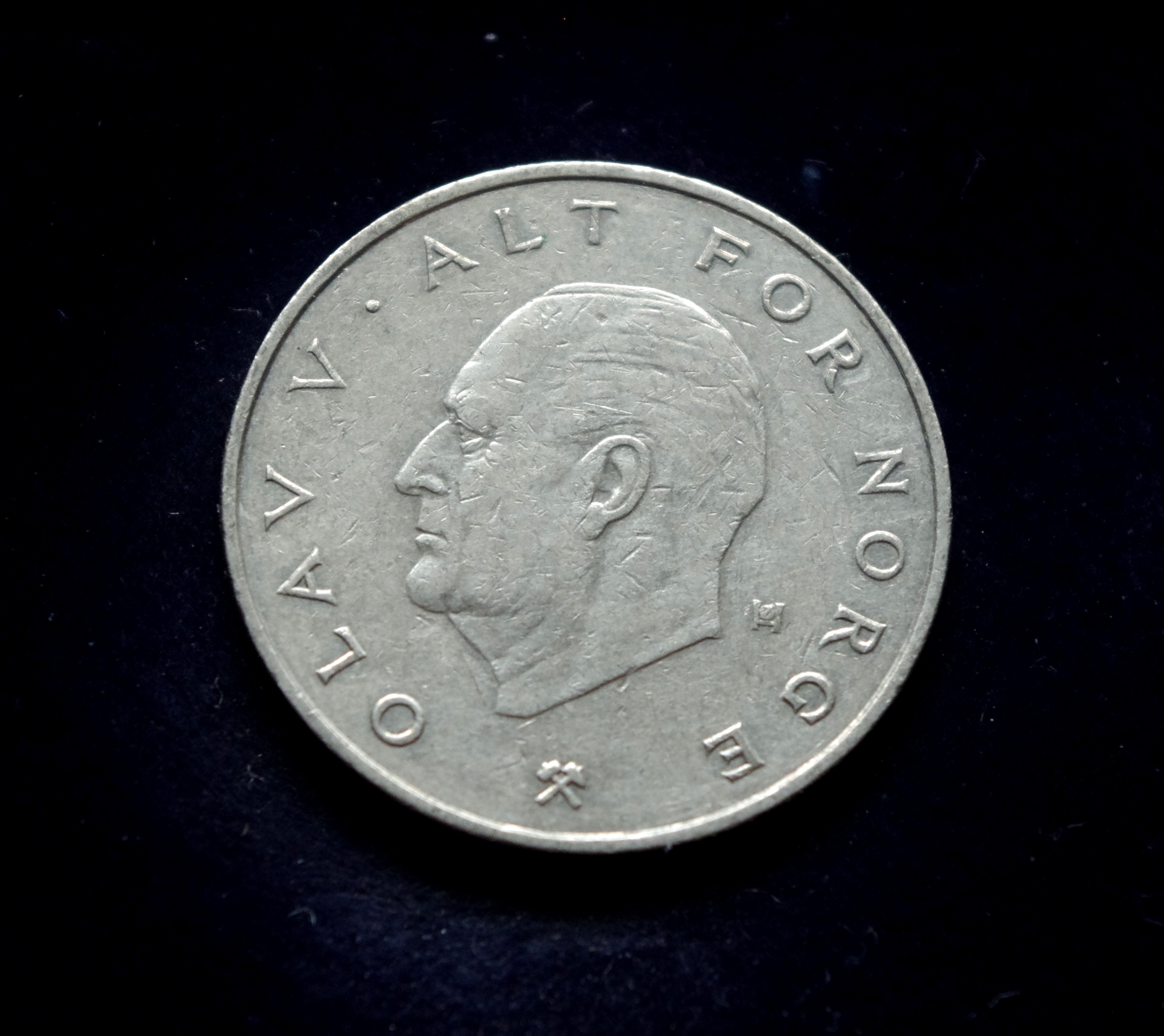 moneta, 1 krona, Norvegija