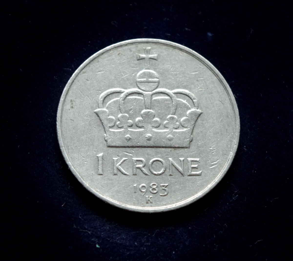 moneta, 1 krona, Norvegija