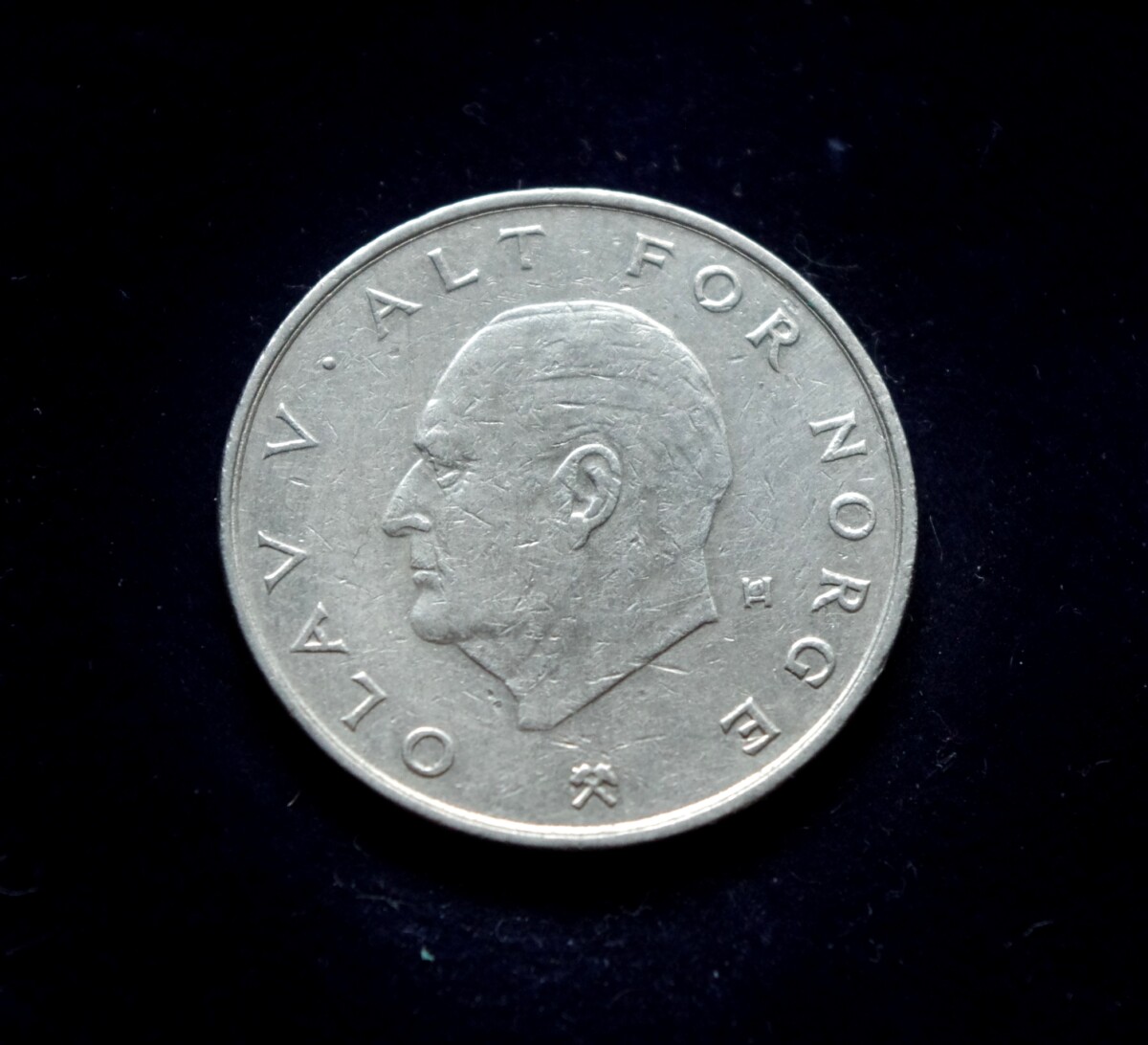 moneta, 1 krona, Norvegija