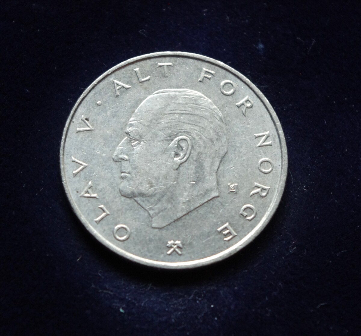 moneta, 1 krona, Norvegija