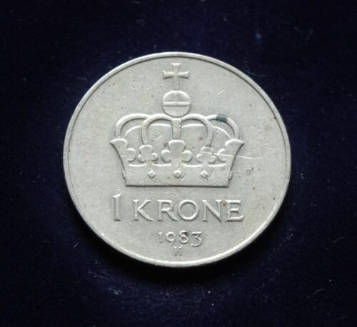 moneta, 1 krona, Norvegija