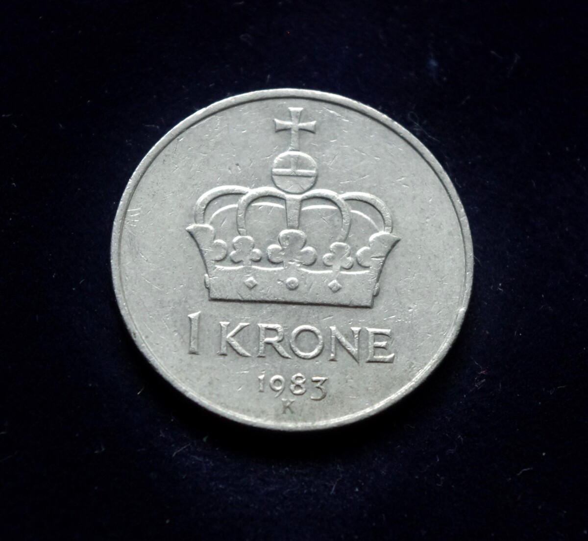 moneta, 1 krona, Norvegija