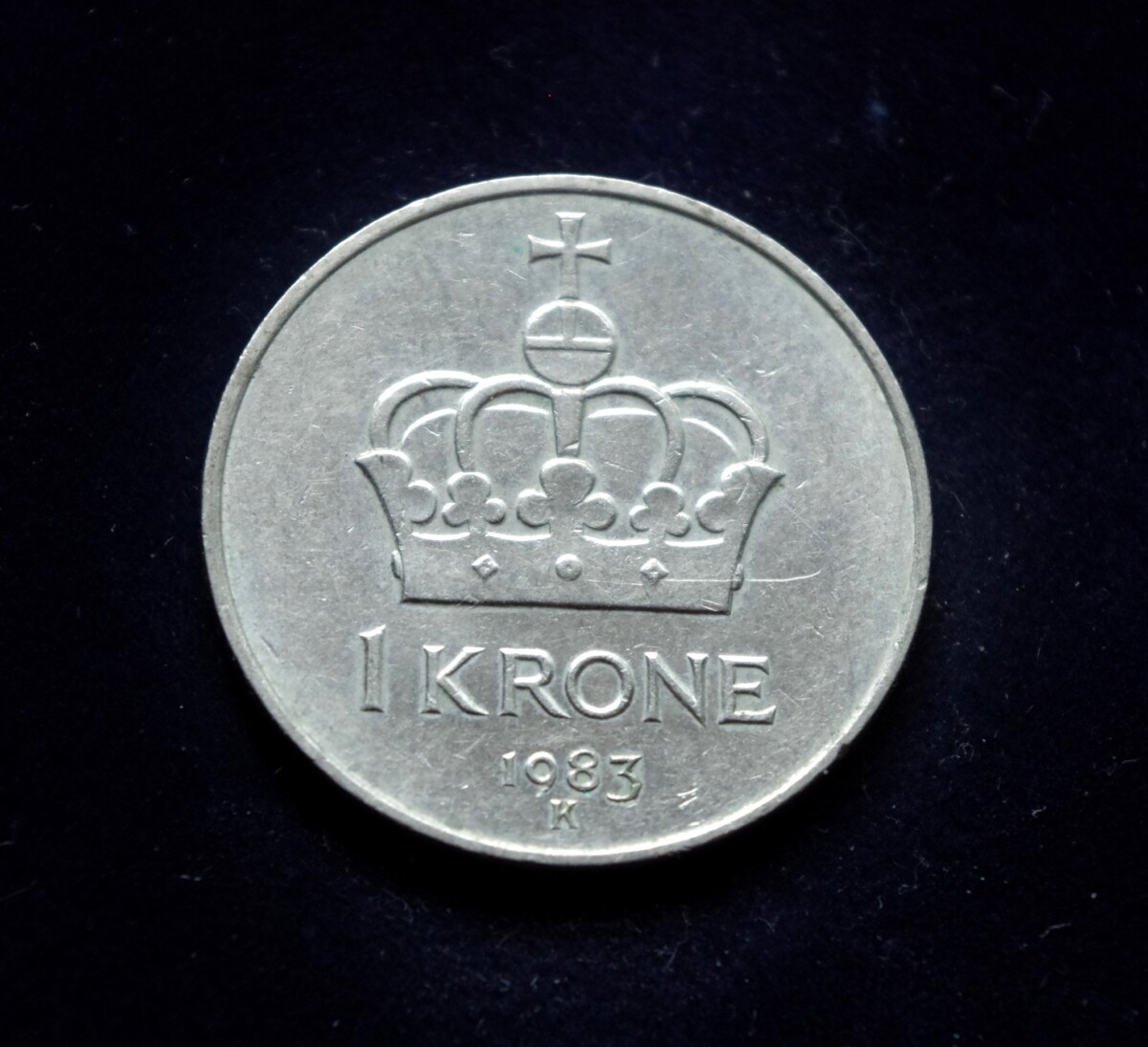moneta, 1 krona, Norvegija