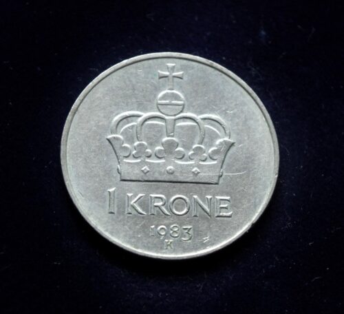 moneta, 1 krona, Norvegija