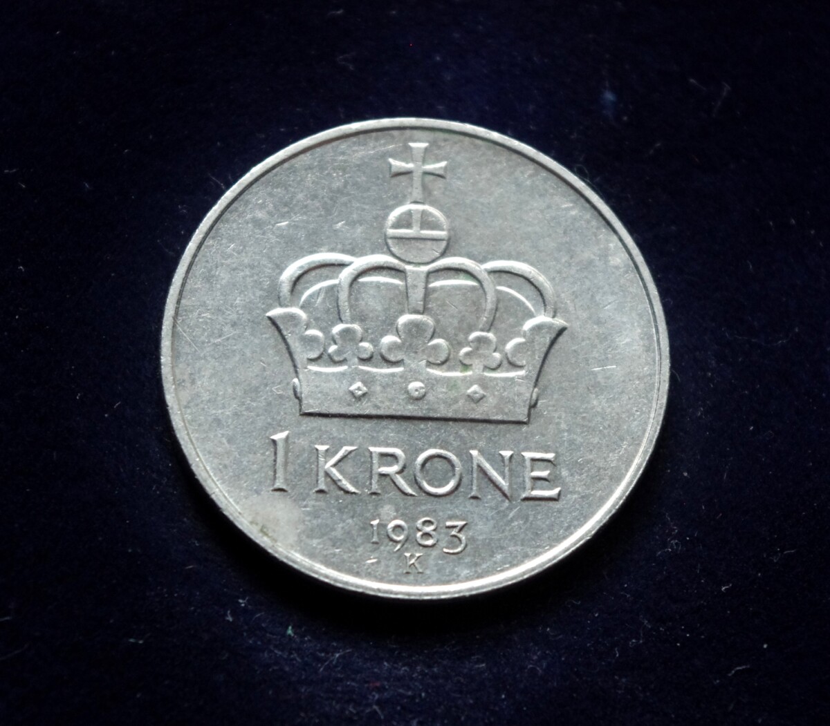 moneta, 1 krona, Norvegija