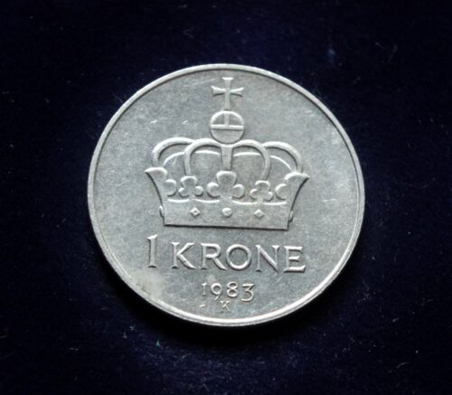 moneta, 1 krona, Norvegija