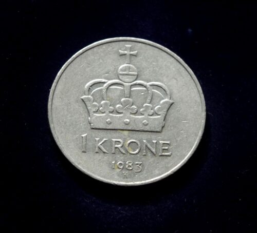 moneta, 1 krona, Norvegija