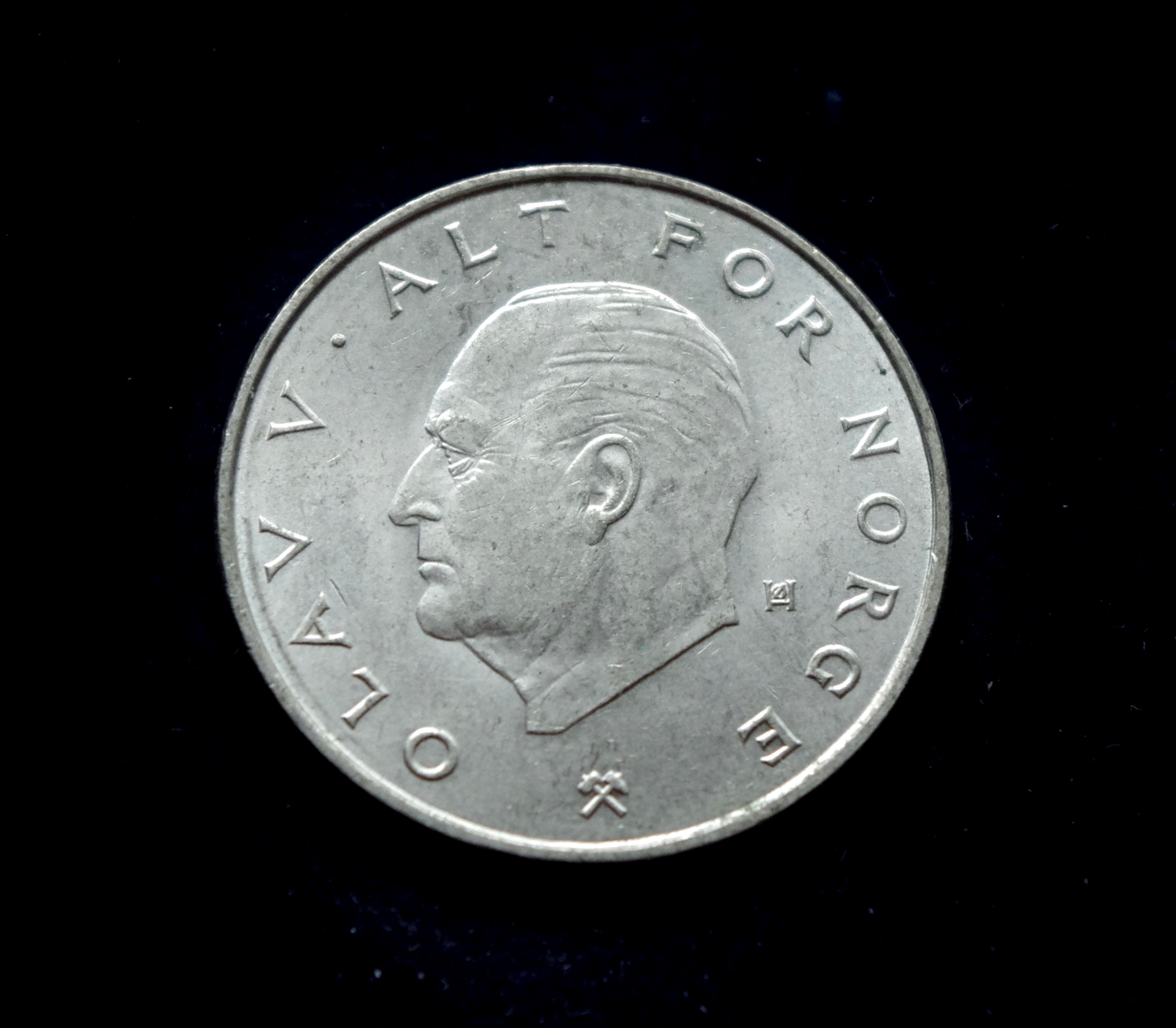 moneta, 1 krona, Norvegija