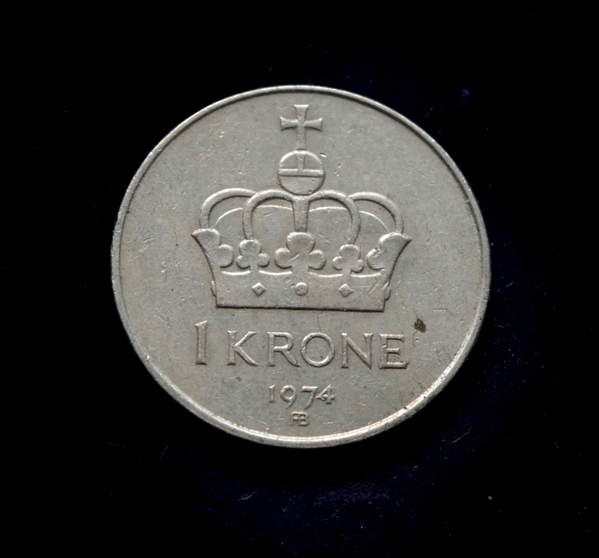 moneta, 1 krona, Norvegija