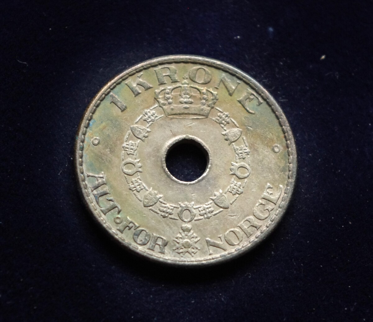 moneta, 1 krona, Norvegija