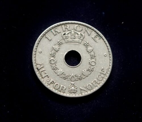 moneta, 1 krona, Norvegija