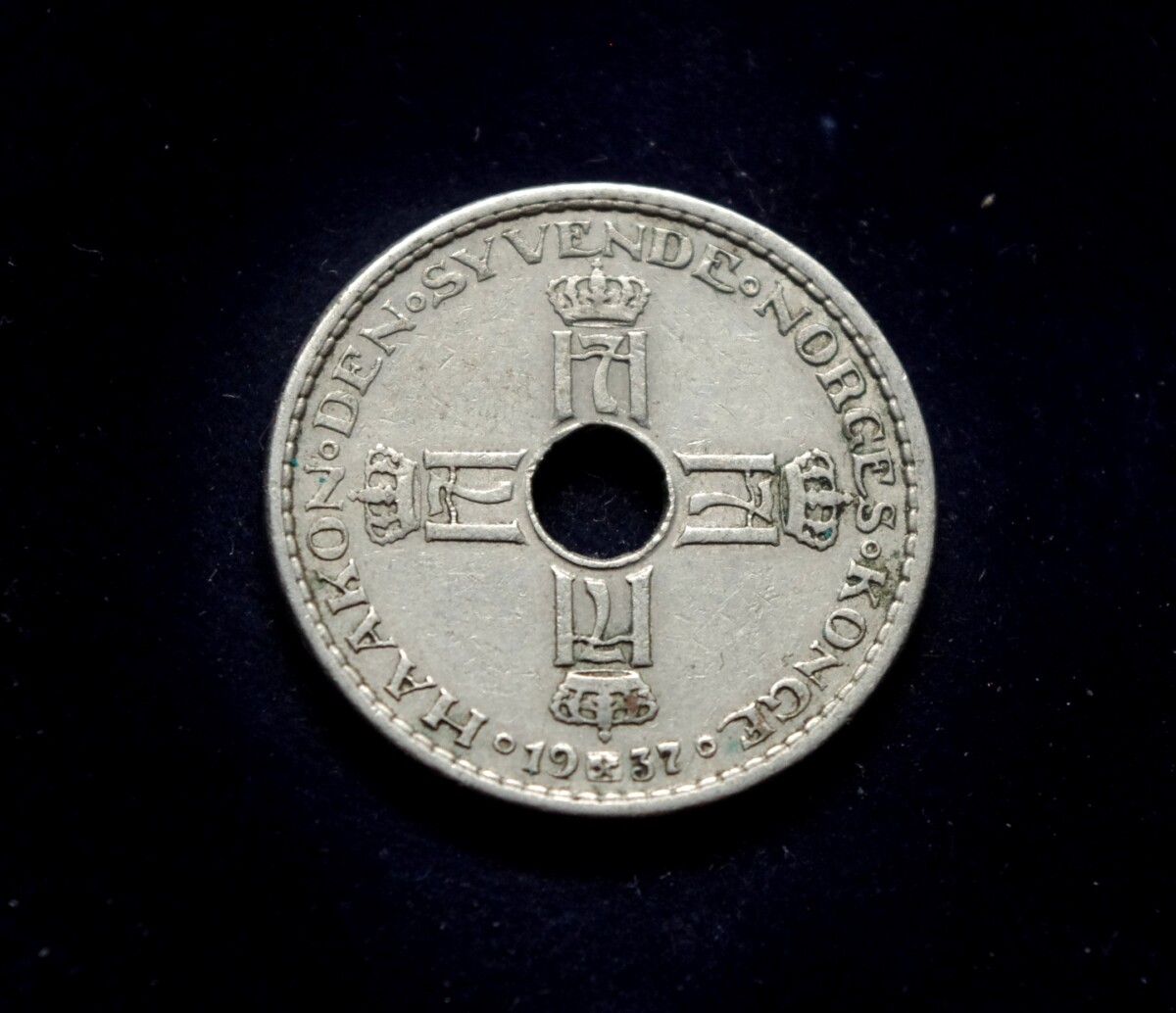 moneta, 1 krona, Norvegija