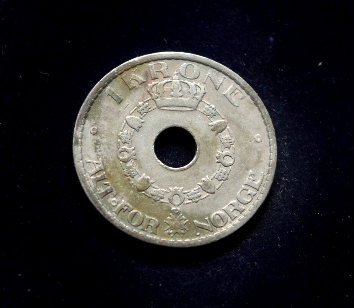 moneta, 1 krona, Norvegija