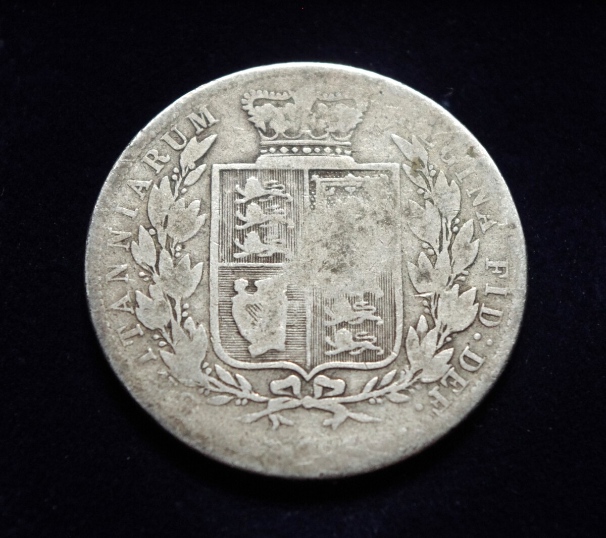sidabrinė moneta, 1/2 kronos, Jungtinė Karalystė