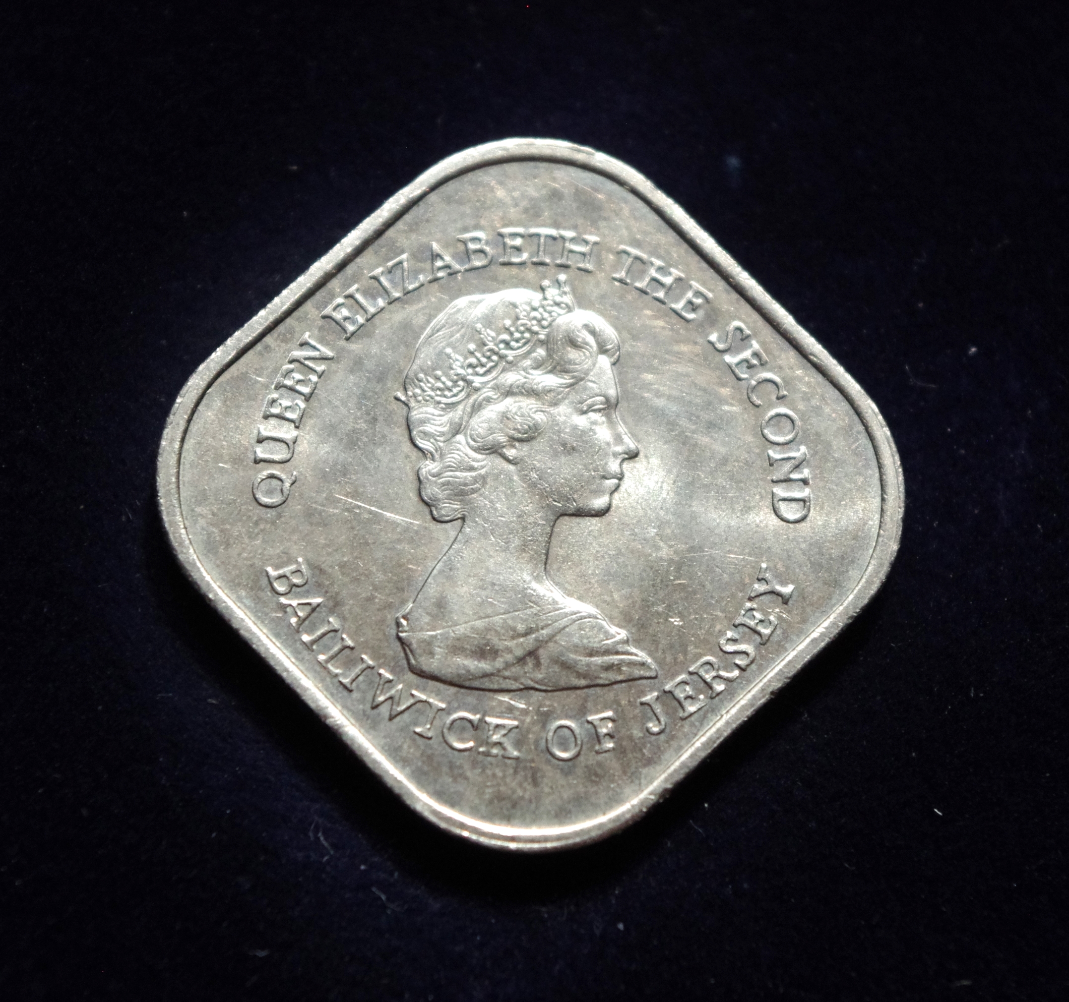 proginė moneta, 1 svaras, Džersis, Džersio mūšio 200 metų sukaktis