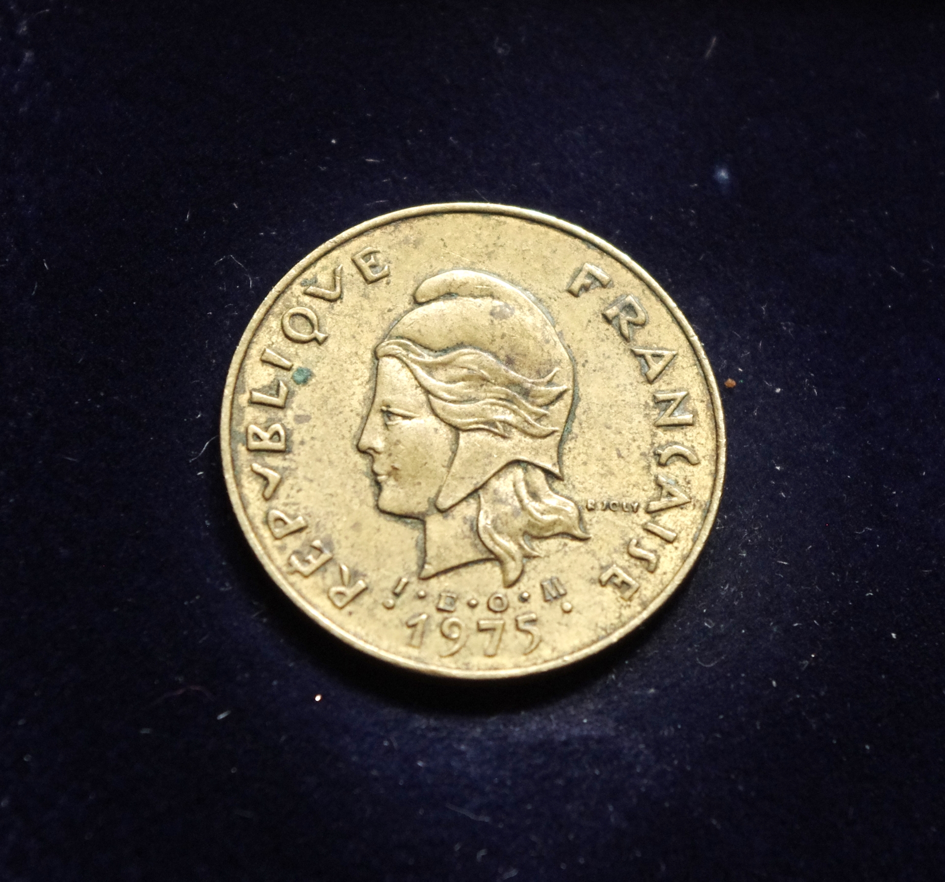 moneta, 5 frankai, Naujieji Hebridai