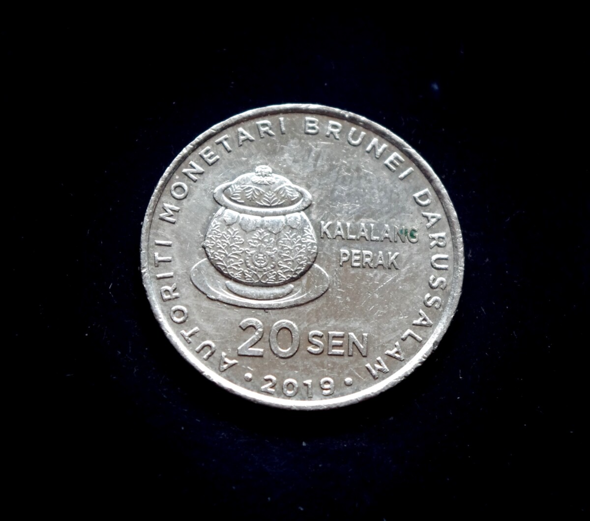 moneta, 20 senų, Brunėjus