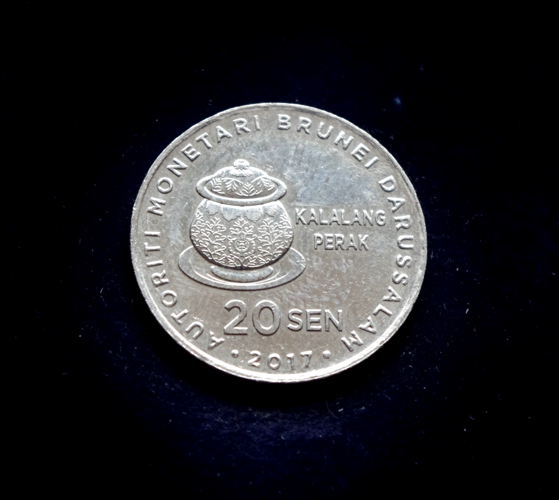 moneta, 20 senų, Brunėjus