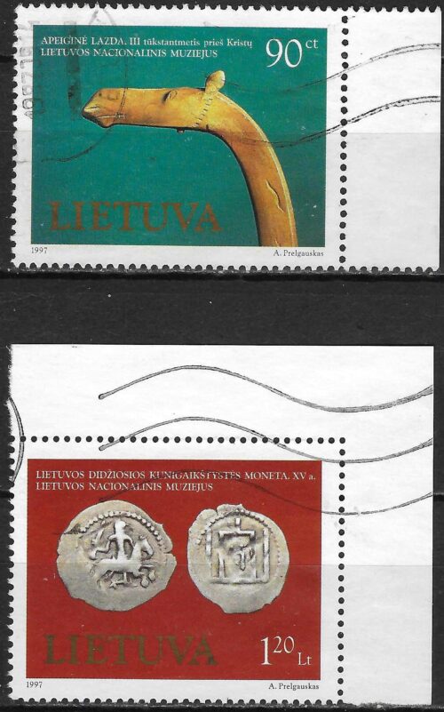 Pašto ženklai, Lietuva, Lietuvos Nacionalinis muziejus