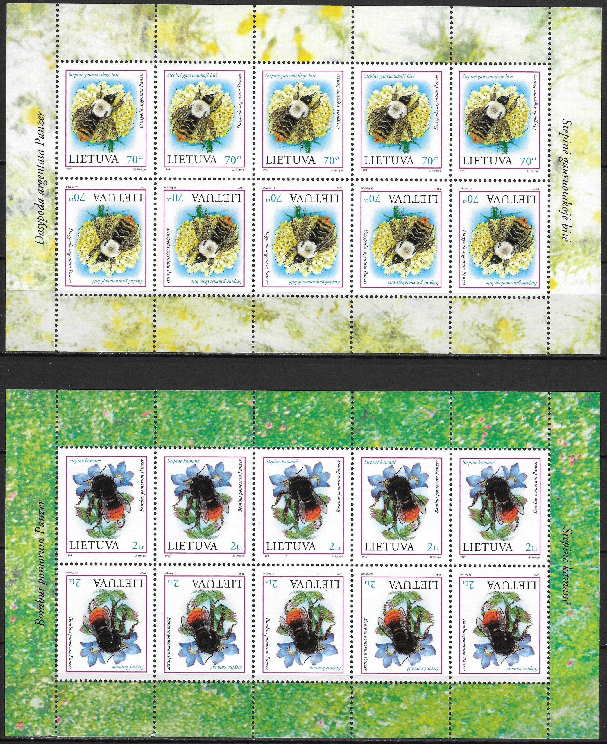 Pašto ženklai, Lietuva, Lietuvos raudonoji knyga. Kamanės