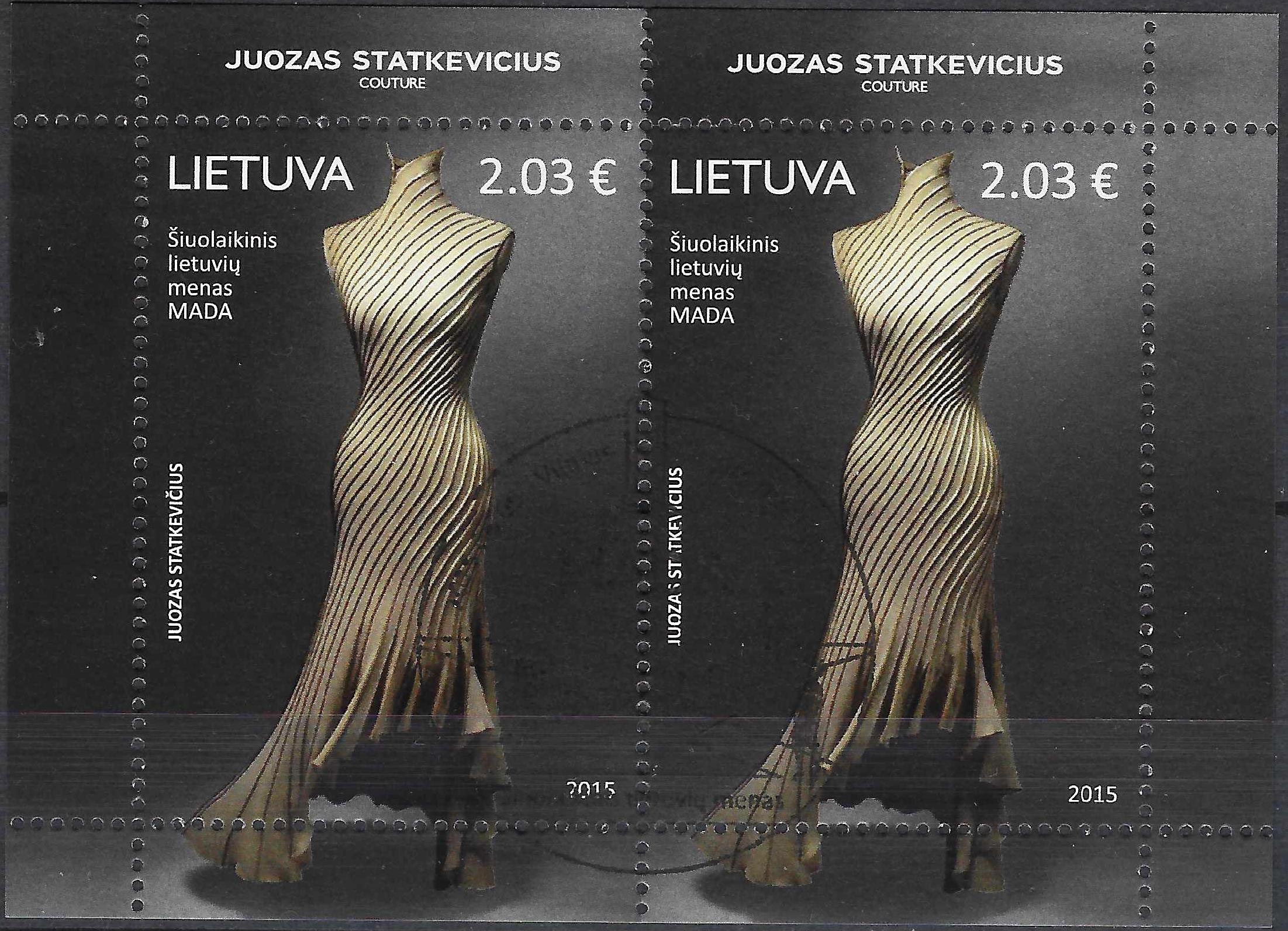 Pašto ženklai, Lietuva, Mados dizainerio Juozo Statkevičiaus kūryba