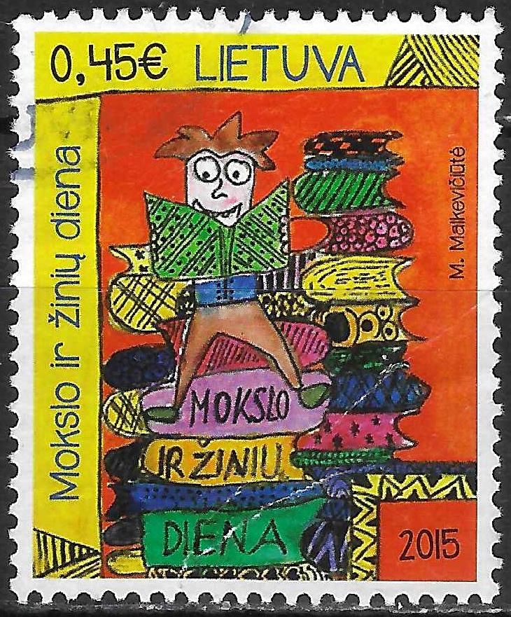 Pašto ženklai, Lietuva, Mokslo ir žinių diena