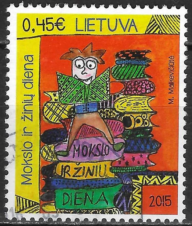 Pašto ženklai, Lietuva, Mokslo ir žinių diena