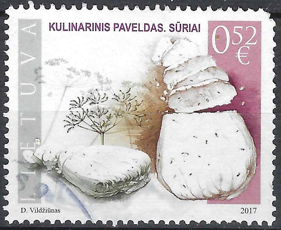 Pašto ženklai, Lietuva, Kulinarinis paveldas. Varškės sūris