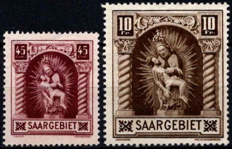 Saras, pilna serija, MiNr 102-103 MNG (*)
