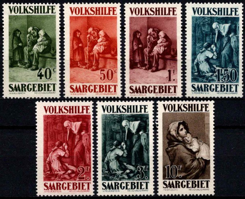 Saras, pilna serija, MiNr 135-141 MNG (*)