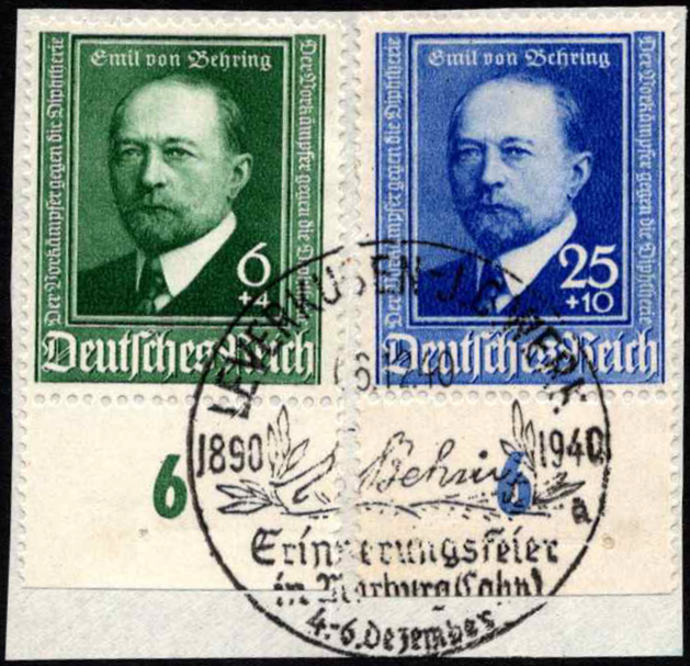 Vokietijos Reichas, pilna serija, MiNr 760-761 Used (O)