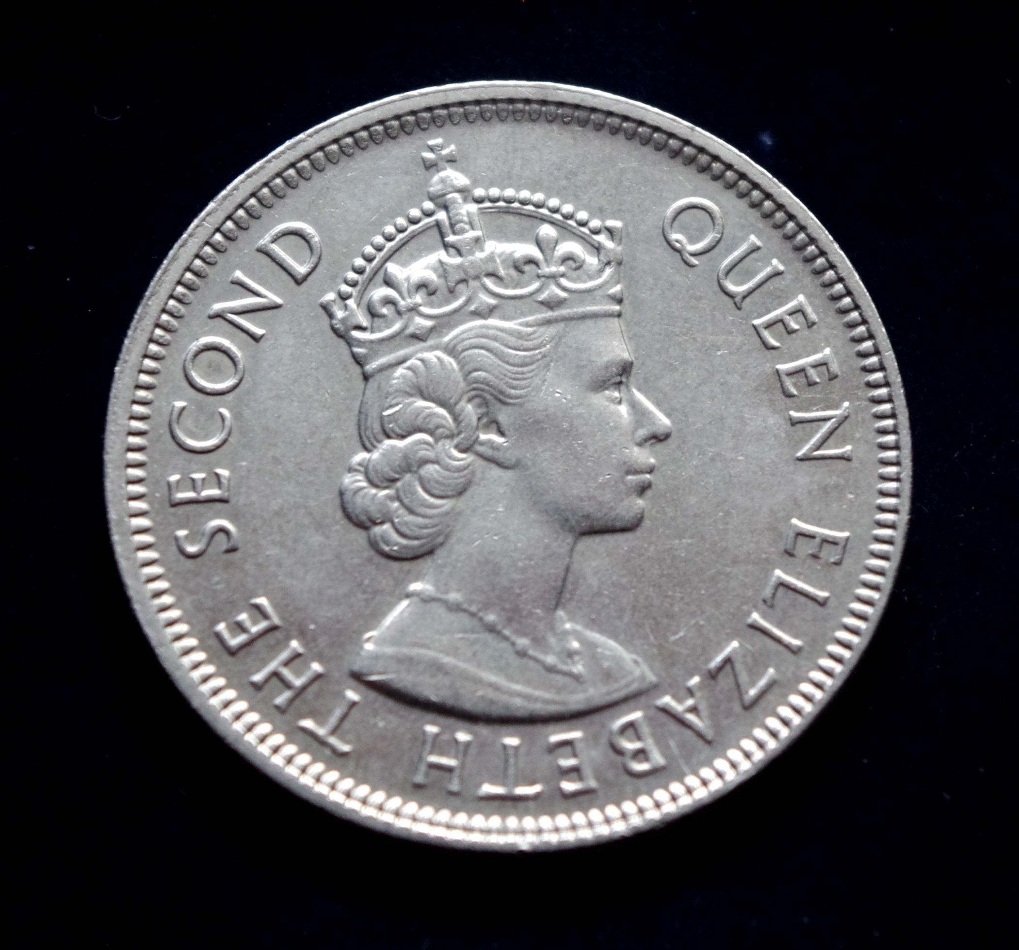 Mauricijau 1 rupijos moneta