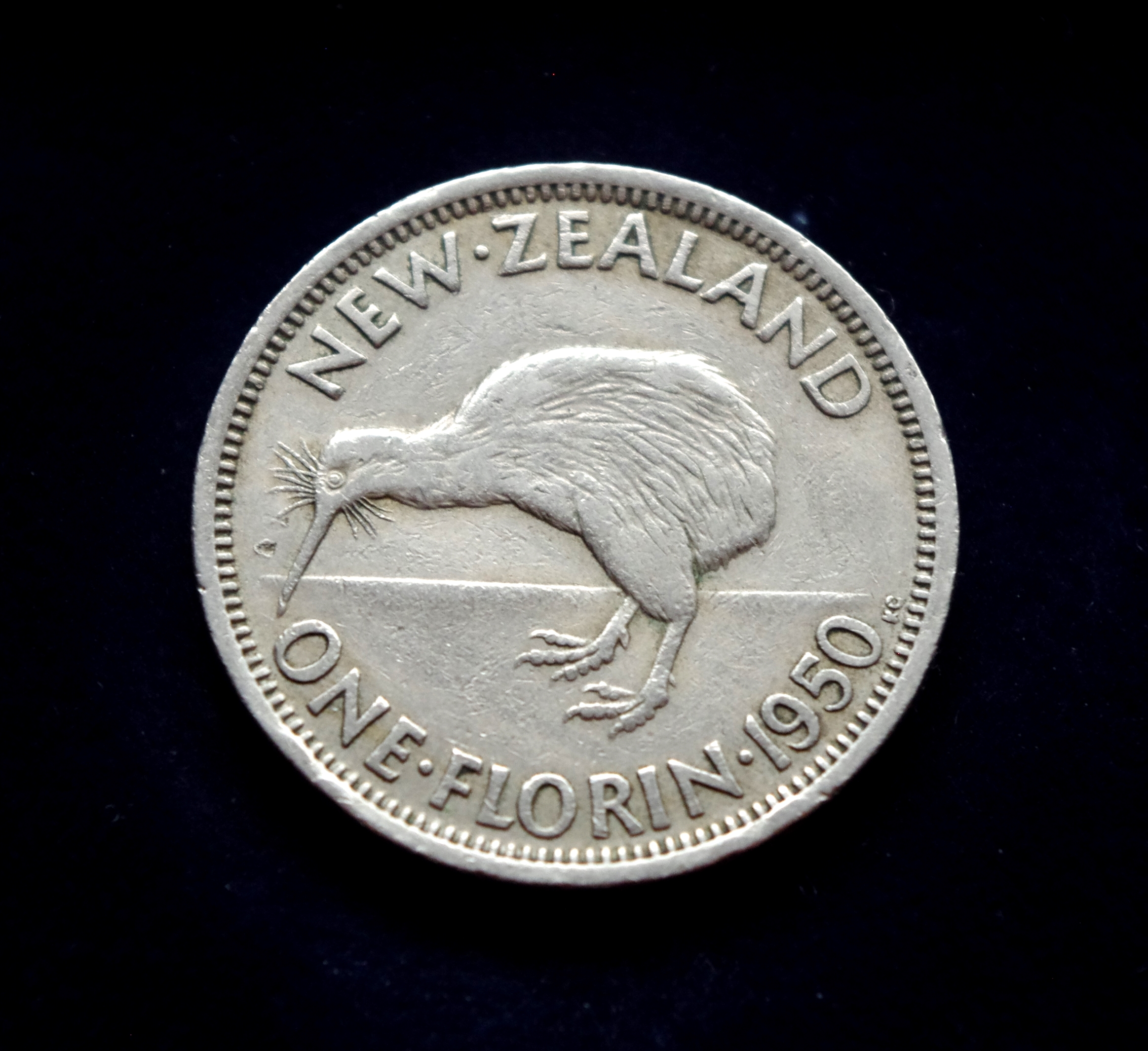 moneta, 2 šilingai, Naujoji Zelandija