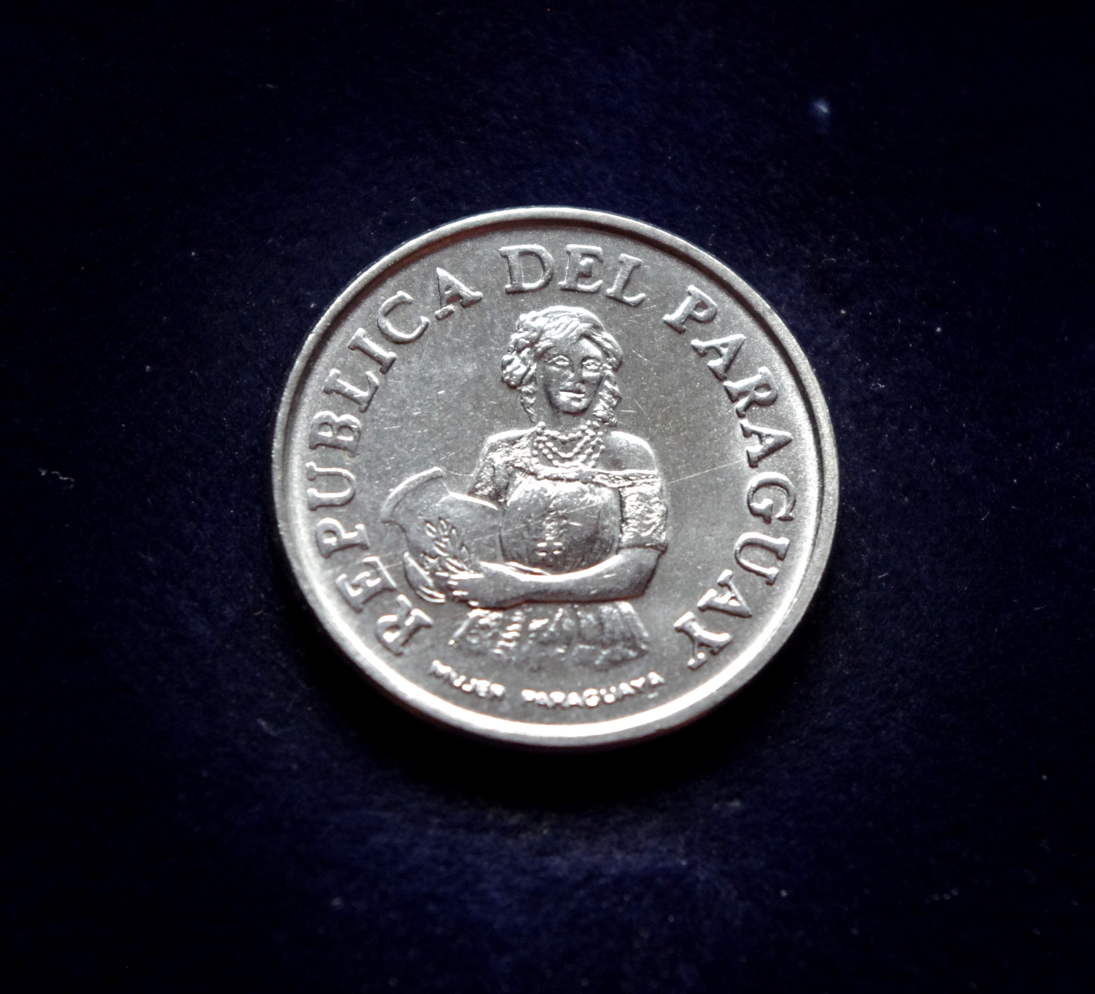 Paragvajau 5 gvaranių moneta