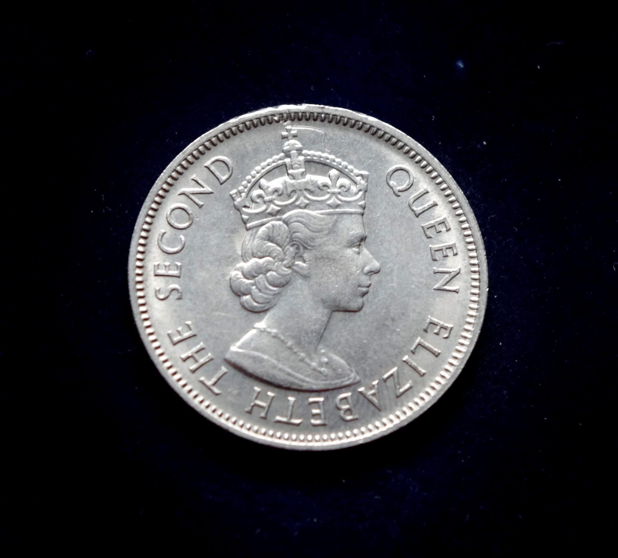 Mauricijau 1/2 rupijos moneta