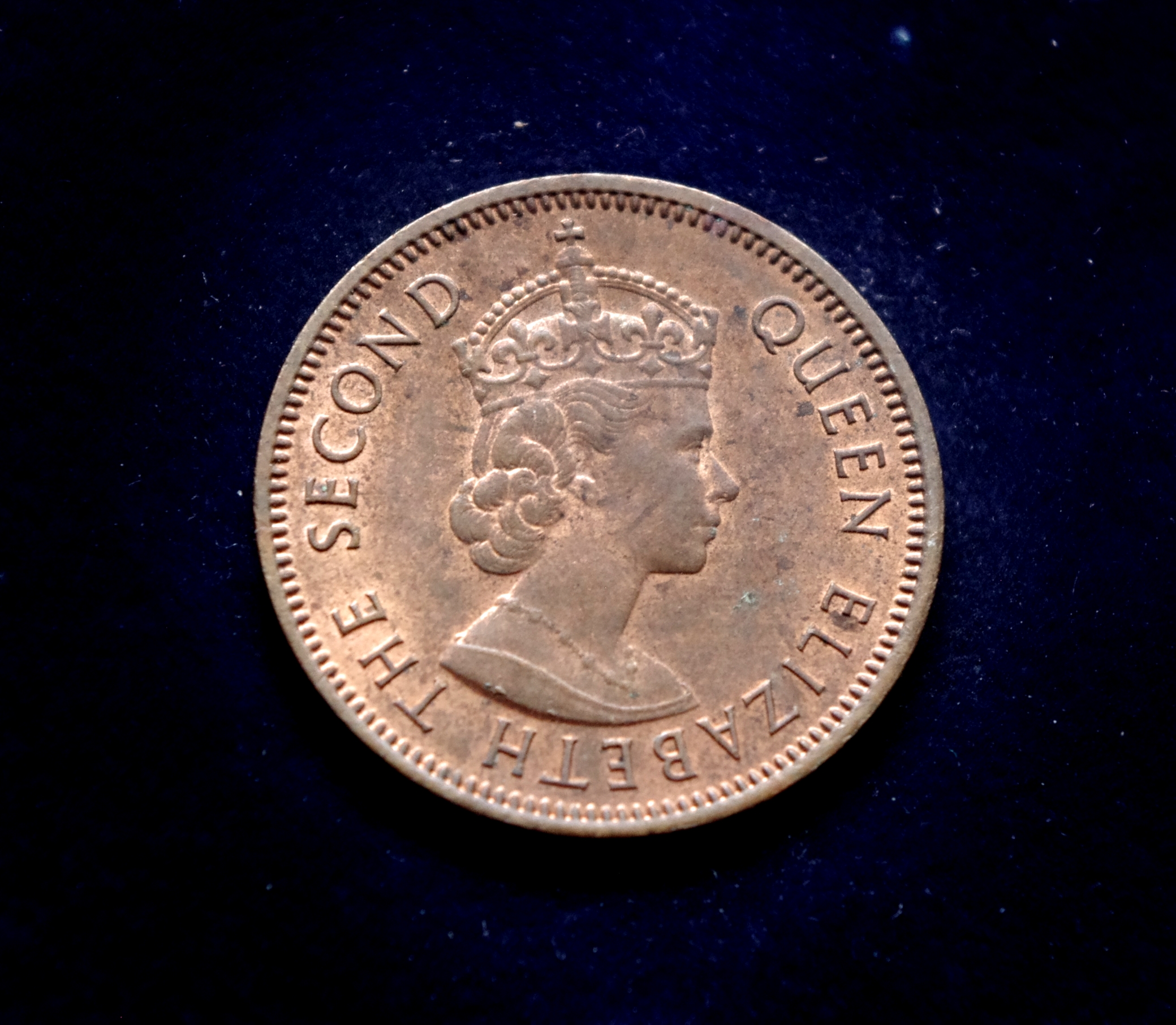 Mauricijau 2 centų moneta