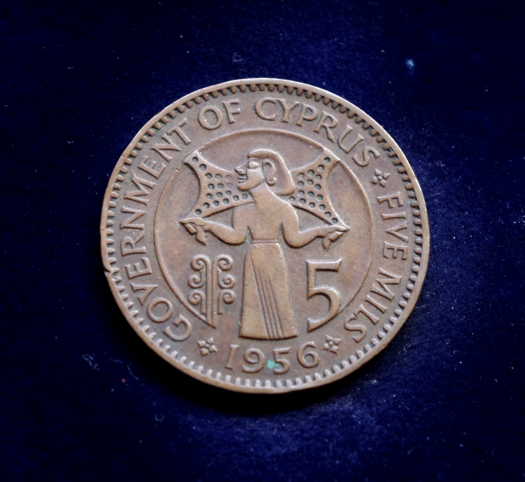 Kipro 5 milių moneta