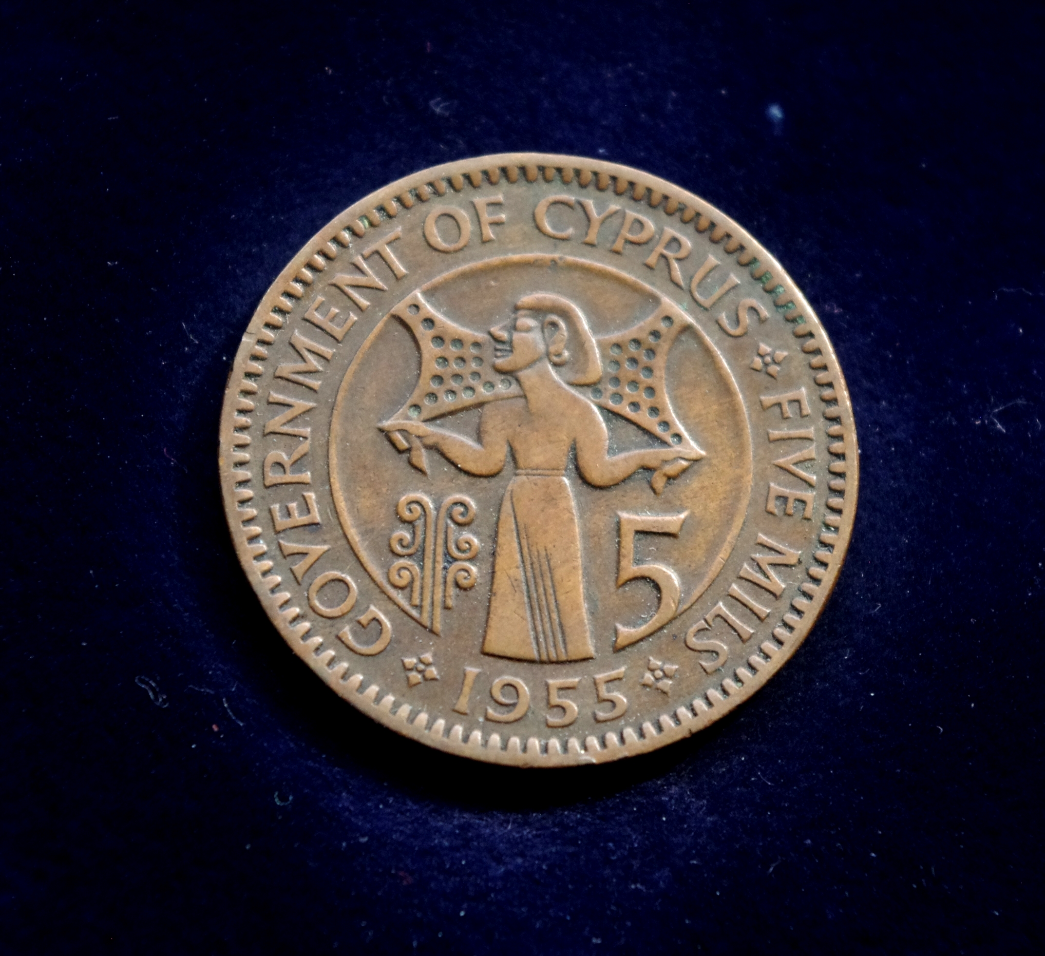 Kipro 5 milių moneta