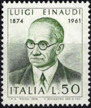 100-osios Luigi Einaudi gimimo metinės
