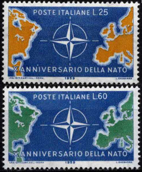 10 metų Šiaurės Atlanto sutarties organizacijai (NATO)